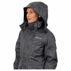 Craft Apline Snow Jacket W Black Svart Best