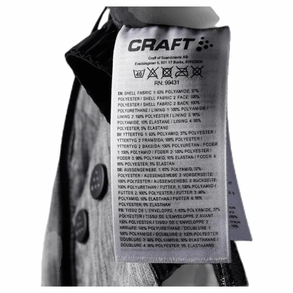 Craft Apline Snow Jacket W Black Svart Best