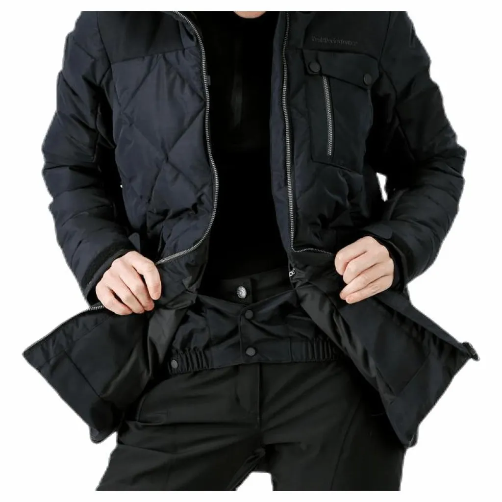 Peak Performance Arcalis Jacket Black Svart Best