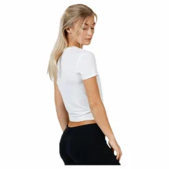 Only Arli S/S Knot Top White Vit Clearance