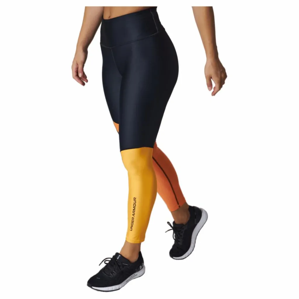 Under Armour Armour Colorblock Ankle Leg Black Svart Discount