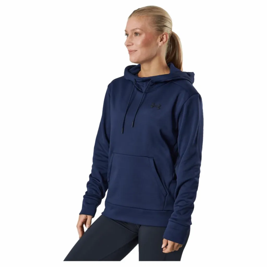 Under Armour Armour Fleece Lc Hoodie Midnight Navy Blå Clearance