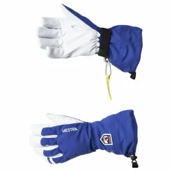 Hestra Army Leather Heli Ski Blue Blå Clearance