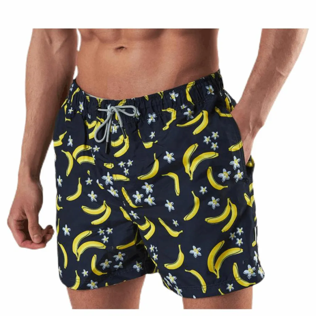 Jack & Jones Aruba Swimshorts Fruits Blue Blå Discount