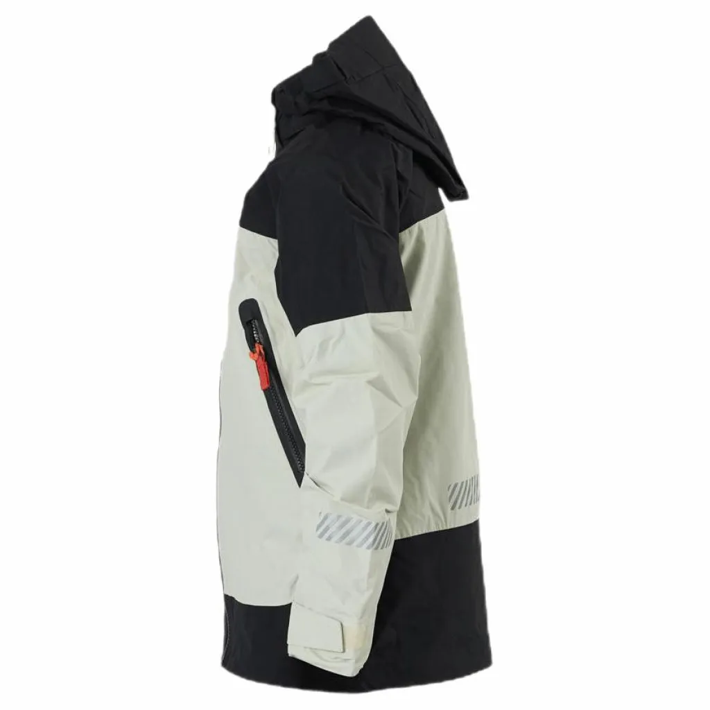 Didriksons Ash Kids Jacket Blue/Beige Blå och Beige Best