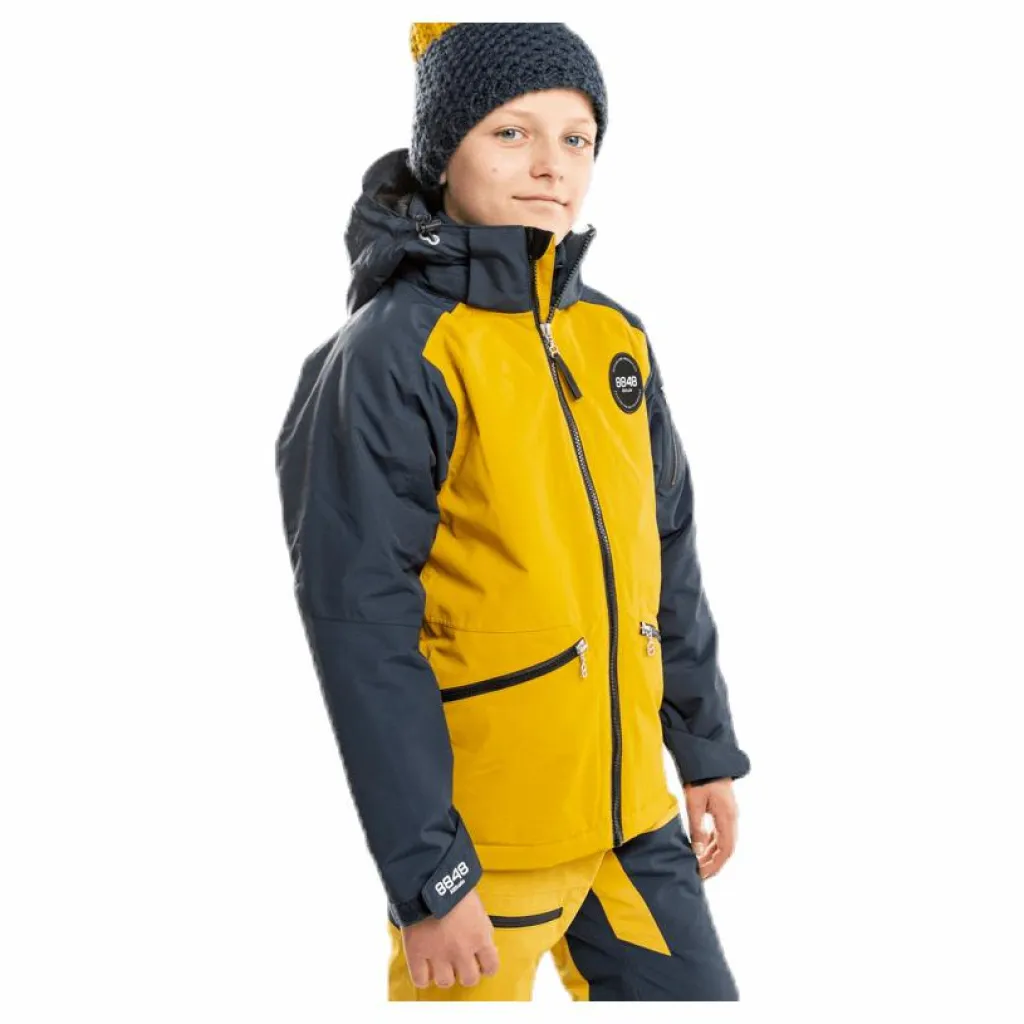 8848 Altitude Ashton Junior Jacket Yellow Gul New