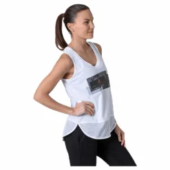 Asmc Gfx Tank White*adidas New