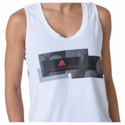 Asmc Gfx Tank White*adidas New