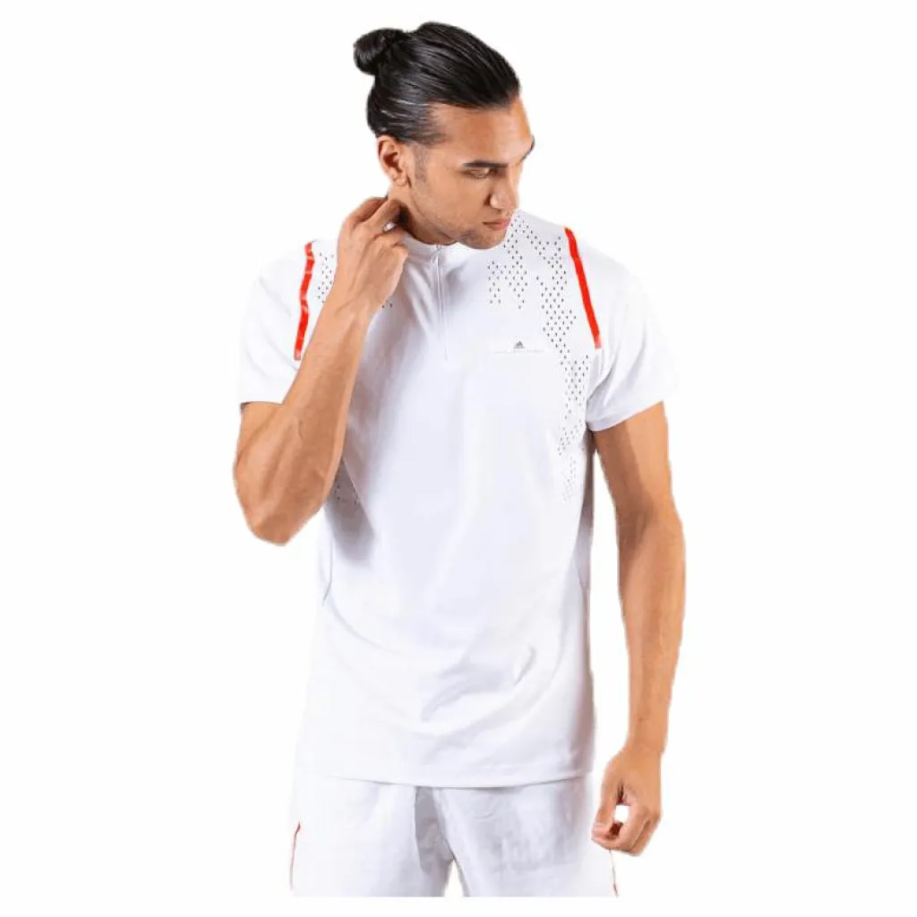 adidas ASMC Zipper Tee White Vit Online