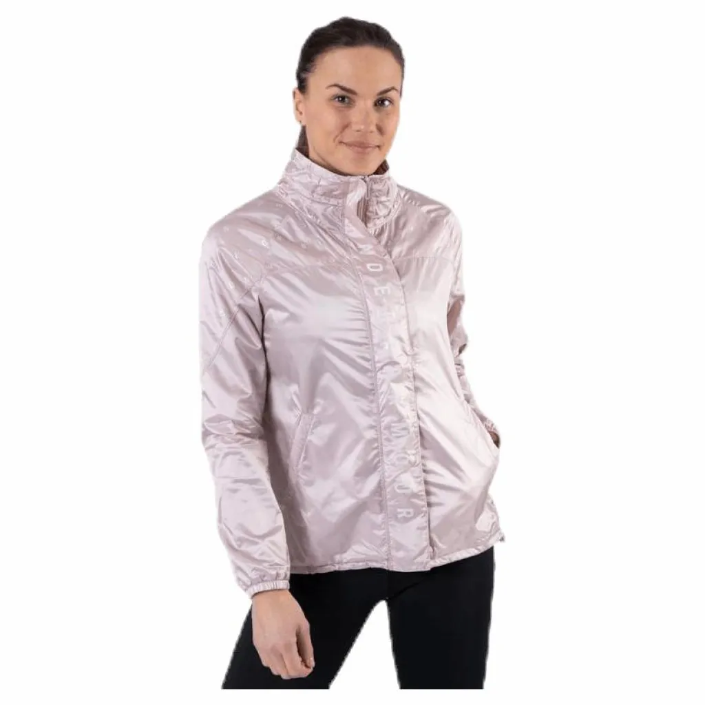 Athlete Recovery Woven Iridescent Jacket Pink*Under Armour Clearance