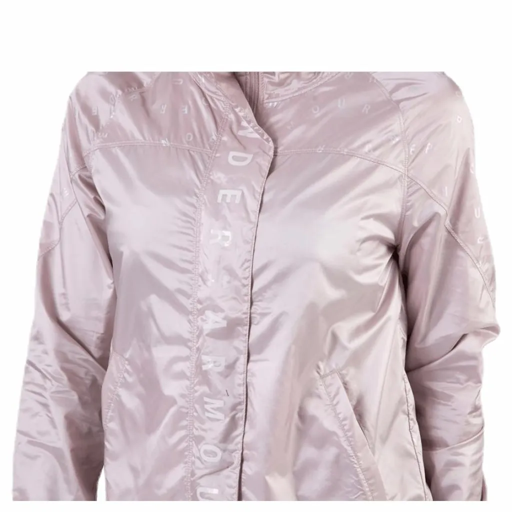 Athlete Recovery Woven Iridescent Jacket Pink*Under Armour Clearance
