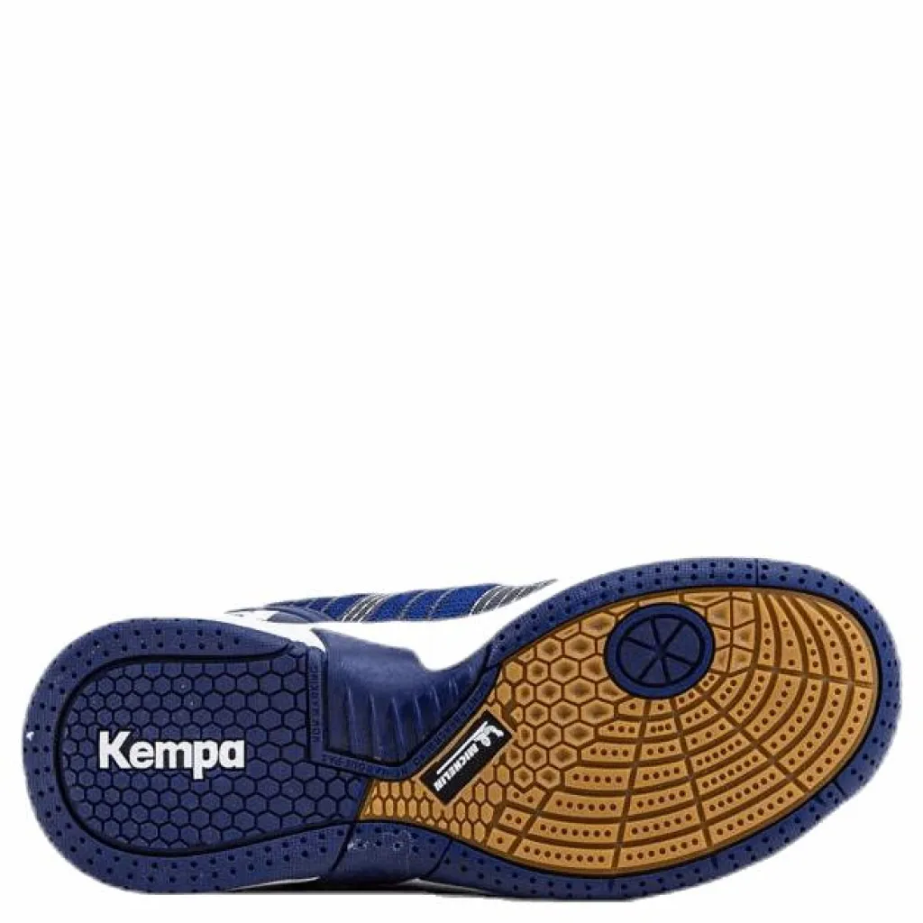 Kempa Attack Contender Jr Blue/White Blå och Vit Outlet