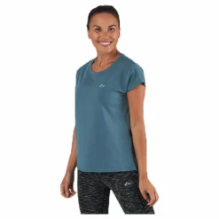 Aubree Ss Loose Training Tee Blue*Only Play Discount
