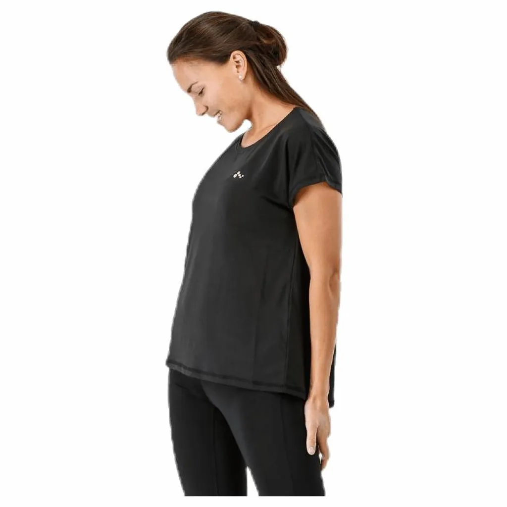 Aubree Ss Loose Training Tee Black*Only Play Online