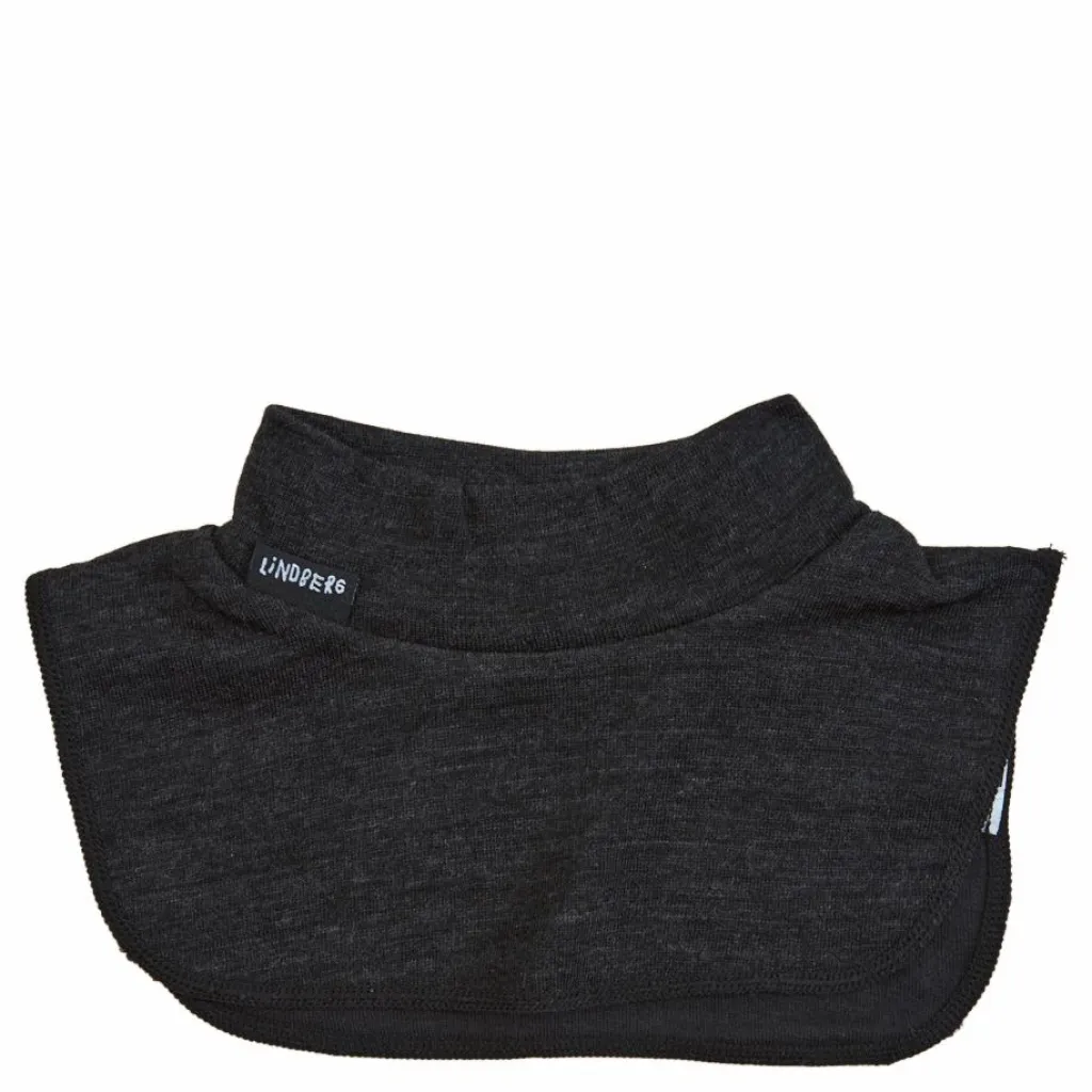 Avesta Neck Warmer Baby Black Melange*Lindberg Outlet