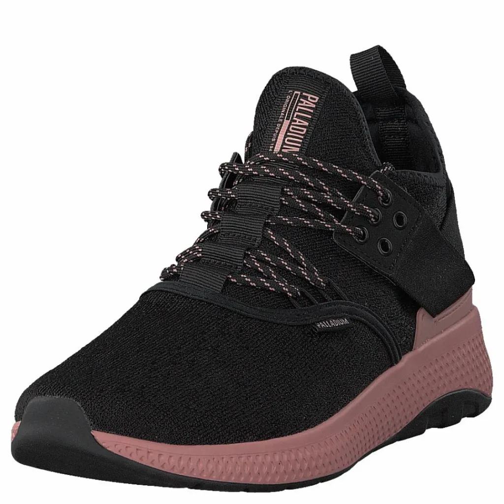 Ax_eon Lace Knit Black/Rose Tan*Palladium Sale