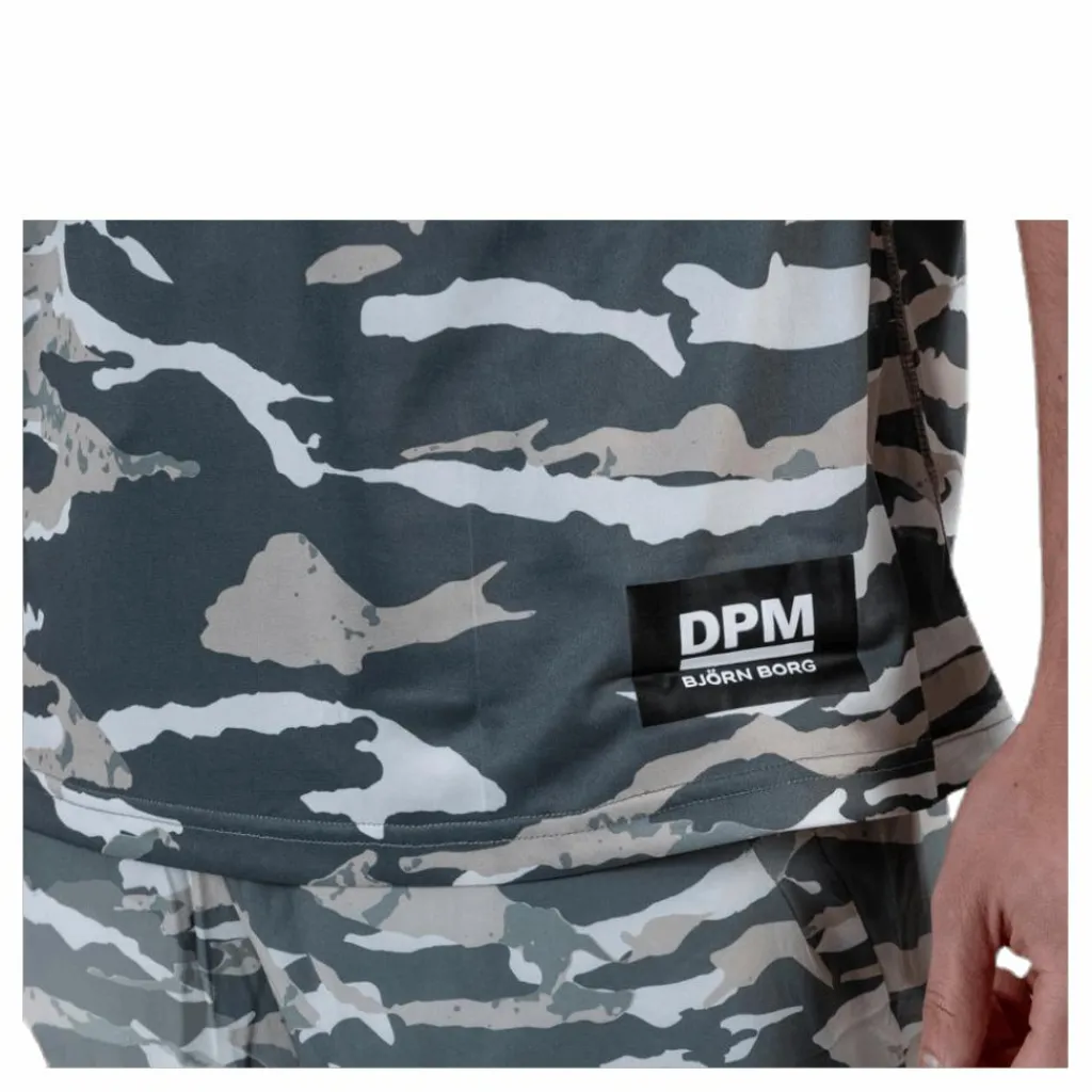 Björn Borg Ax Tee Green/Grey Grön och Grå Discount