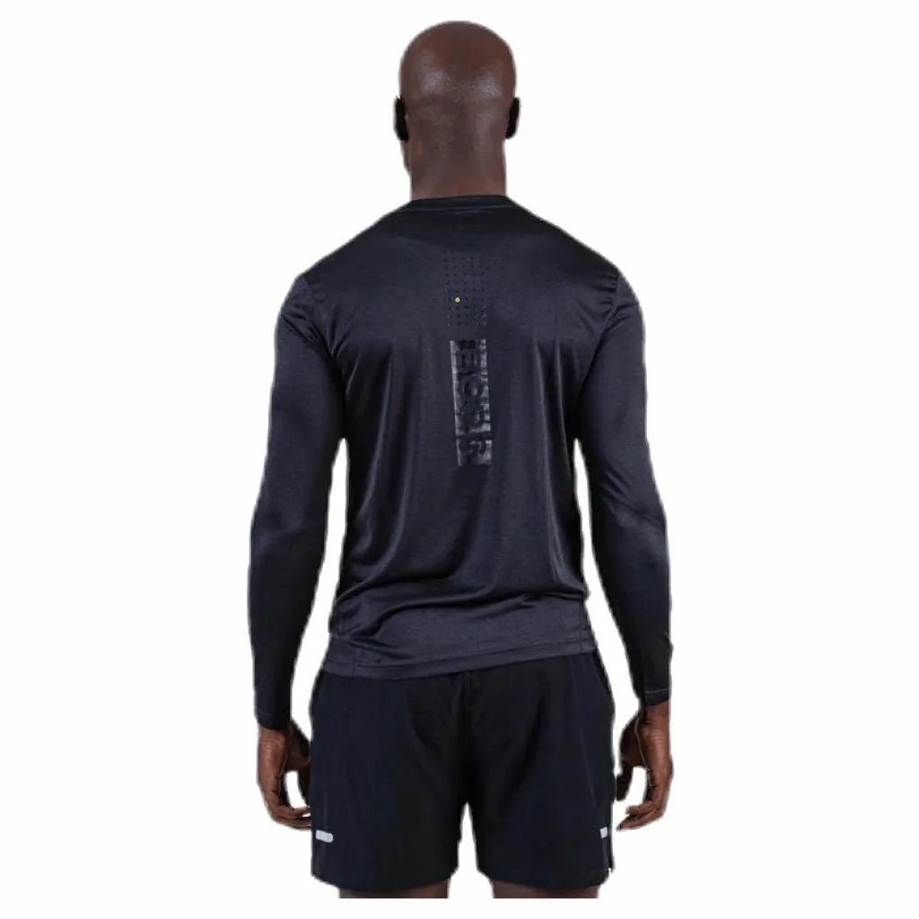 Björn Borg Axton LS Perf Tee Black Svart New