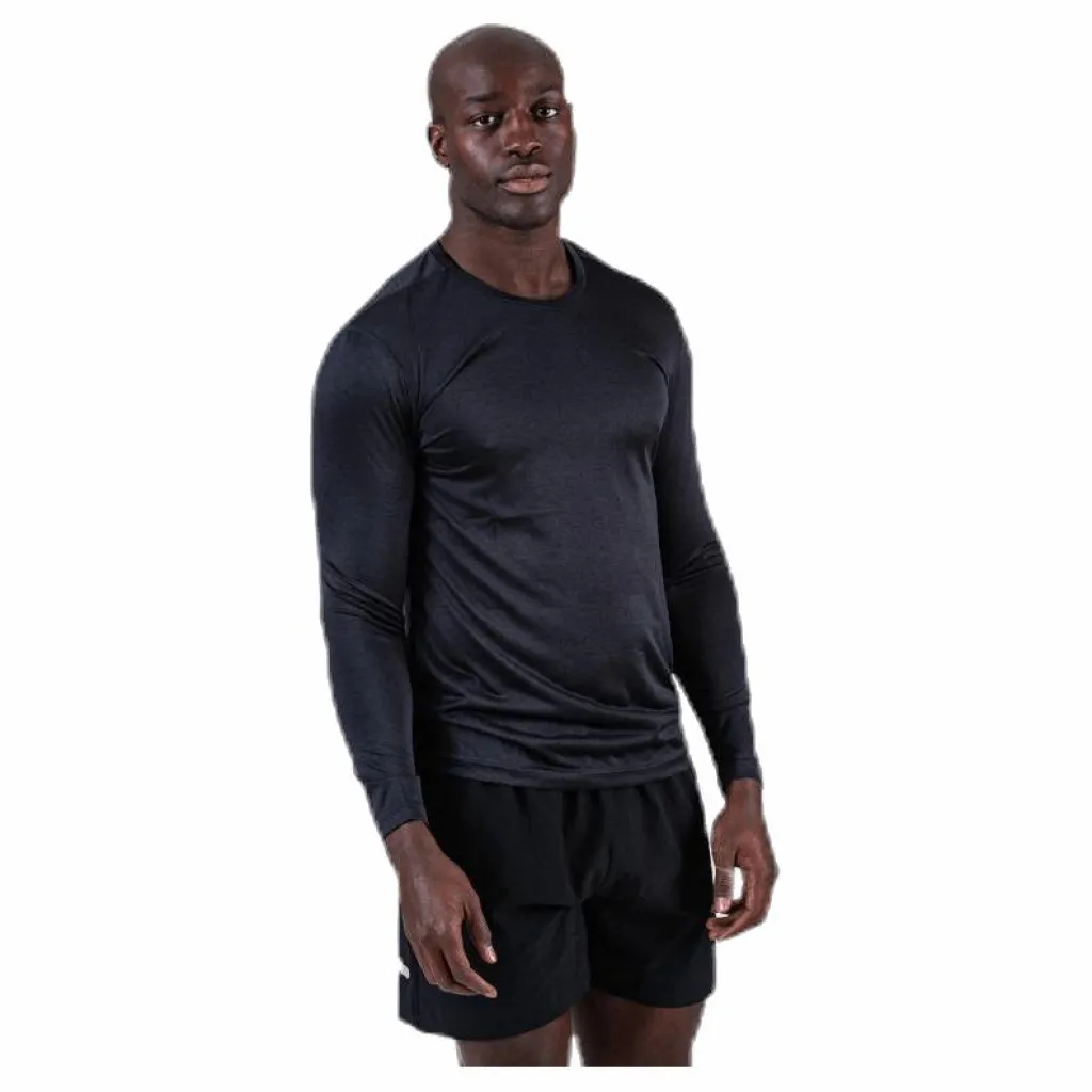 Björn Borg Axton LS Perf Tee Black Svart New