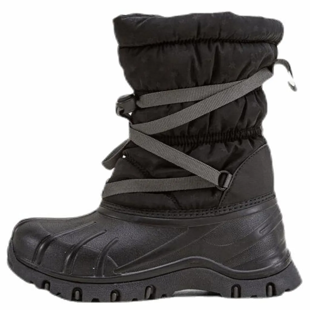 Nonation Ayam Junior Boots Black/Grey Svart och Grå New