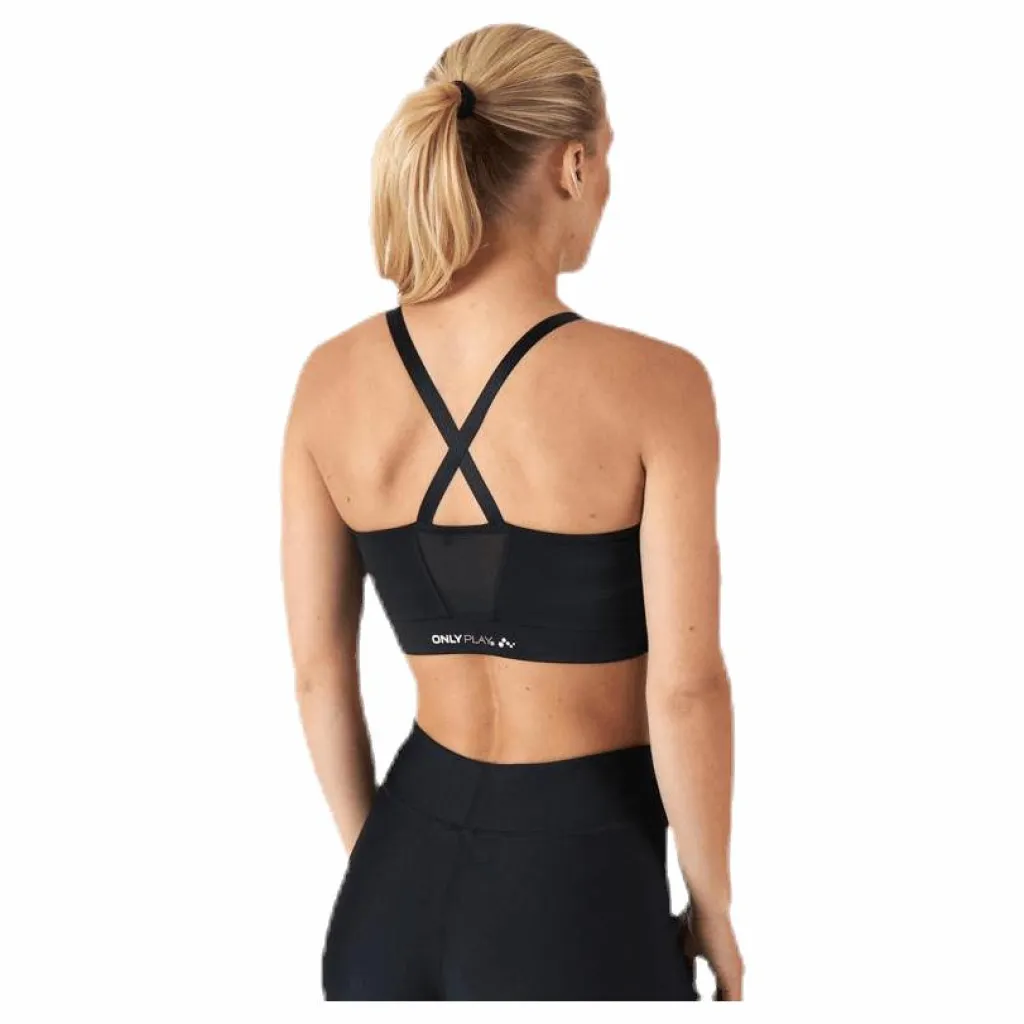 Only Play Azzie Sports Bra Black Svart