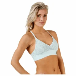Björn Borg B Logo Soft Top Blue Blå Discount