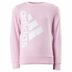Badge of Sport Logo Crewneck Sweatshirt Clear Pink*adidas Outlet