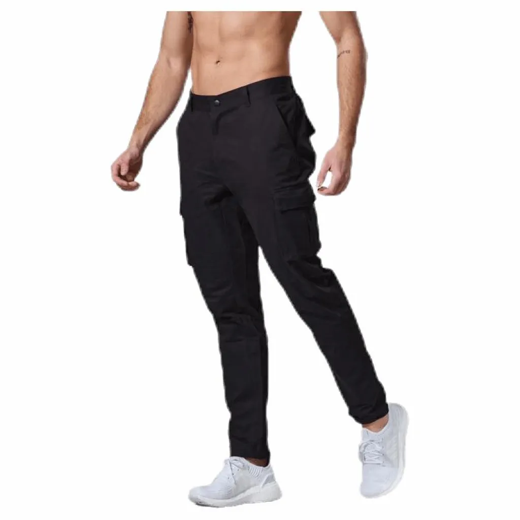 FRONTIER Ballastic Cargo Pants Black Svart