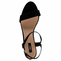 Only Balsa Mf Heeled Sandal Black Svart New
