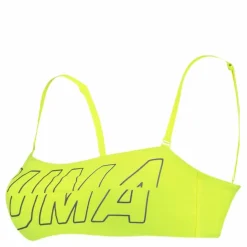 Puma Bandeau Top Yellow Gul Sale