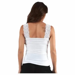 Barbera Lace Top White*Pieces Clearance