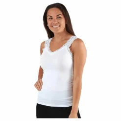 Barbera Lace Top White*Pieces Clearance