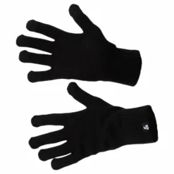 Jack & Jones Barry Knitted Gloves Black Svart Discount