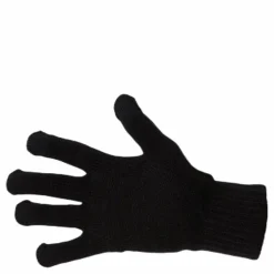 Jack & Jones Barry Knitted Gloves Black Svart Discount