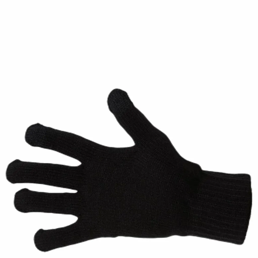 Jack & Jones Barry Knitted Gloves Black Svart Discount