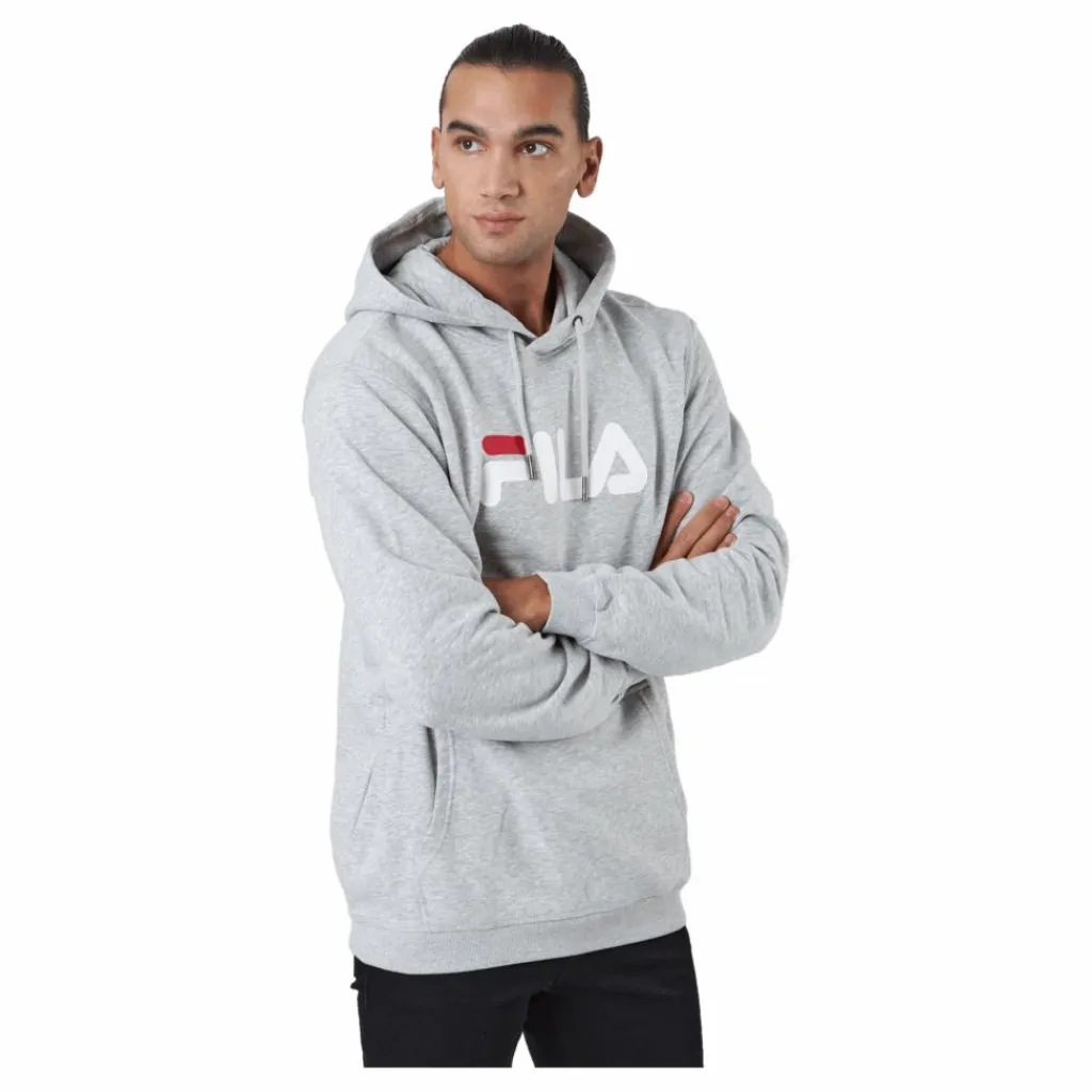 Fila Barumini Hoody 8000 - Light Grey Melange Grå Best