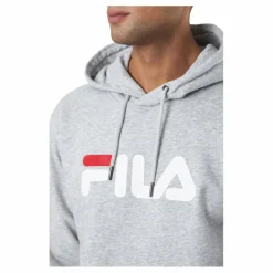 Fila Barumini Hoody 8000 - Light Grey Melange Grå Best