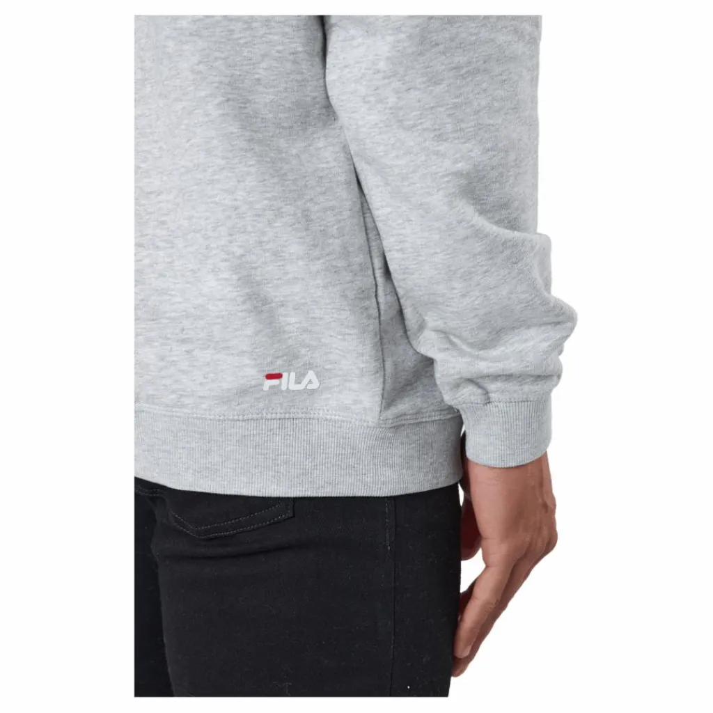 Fila Barumini Hoody 8000 - Light Grey Melange Grå Best