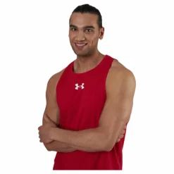 Baseline Cotton Tank Red*Under Armour Best