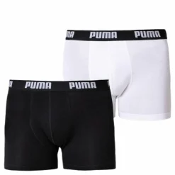 Basic Boxer 2-Pack White/Black*Puma New