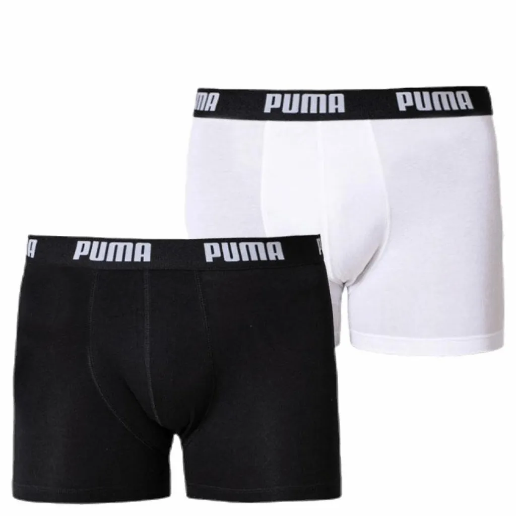 Basic Boxer 2-Pack White/Black*Puma New