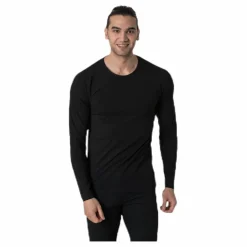 Basic O-Neck Tee L/S Black*Jack & Jones Sale