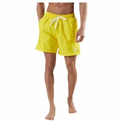 Nike Basic Short Flow White/Yellow Gul