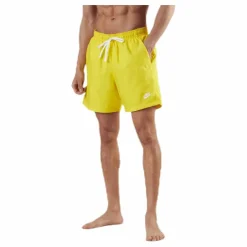 Nike Basic Short Flow White/Yellow Gul