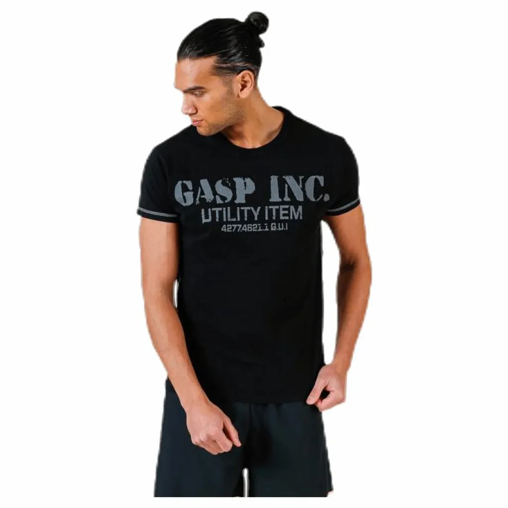 GASP Basic utility tee Black Svart Sale