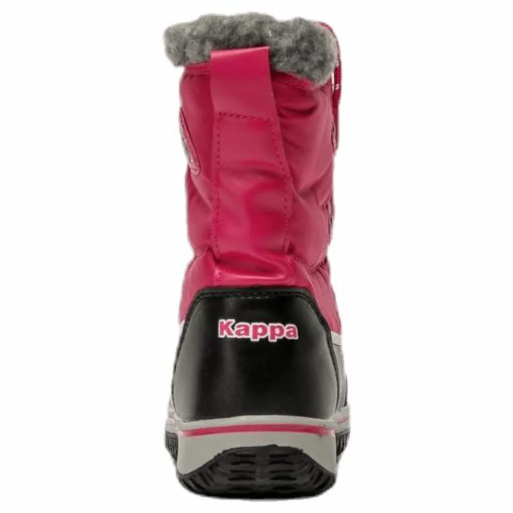 Bates Mid Cut Junior Pink/Black*Kappa Hot