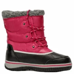 Bates Mid Cut Junior Pink/Black*Kappa Hot