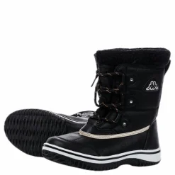 Bates Mid Cut Junior White/Black*Kappa Discount