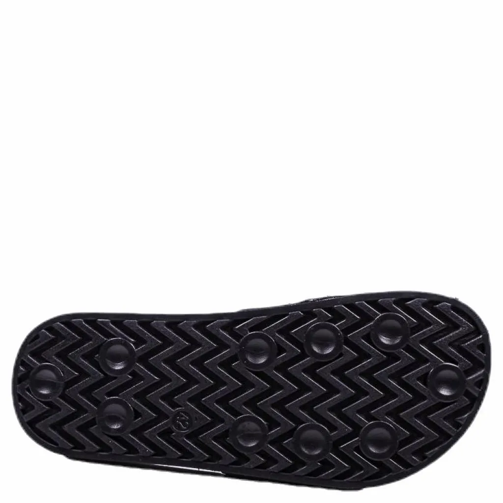 Bathing Sandal White/Black*Spalding Hot
