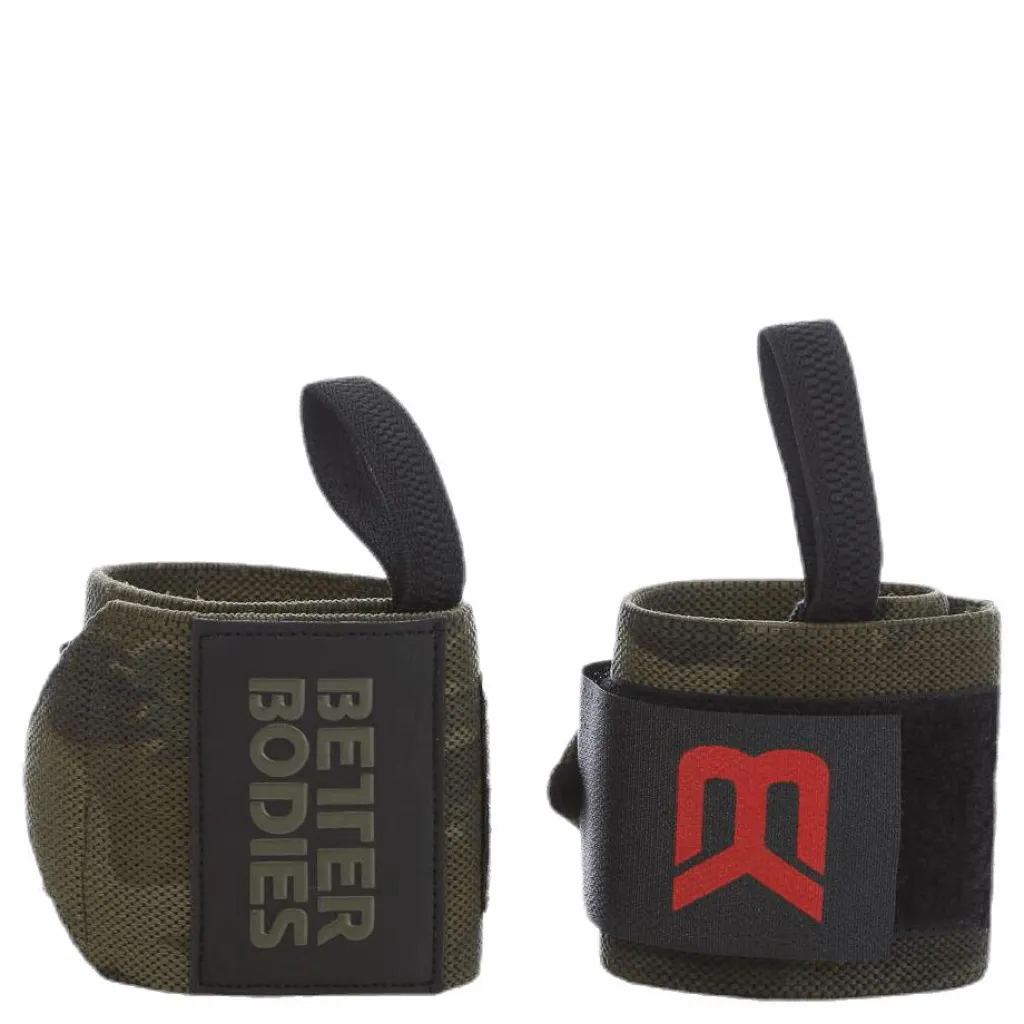BB camo wrist wraps Patterned/Green*Better Bodies New